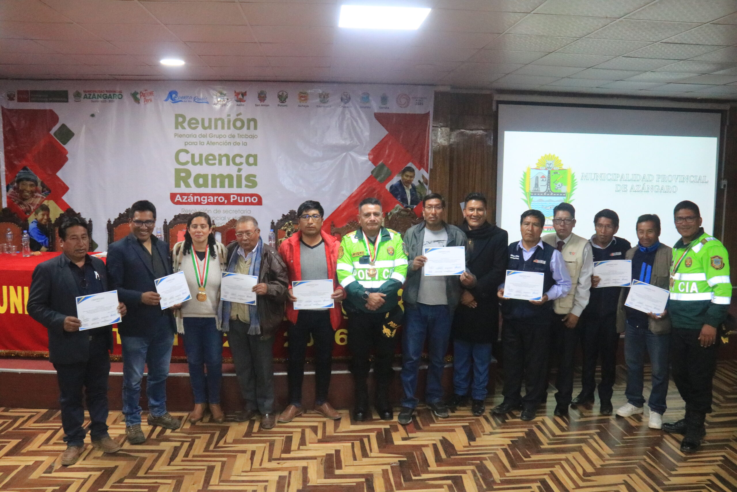 ANP desarrolla capacitación para periodistas y agentes policiales en Azángaro
