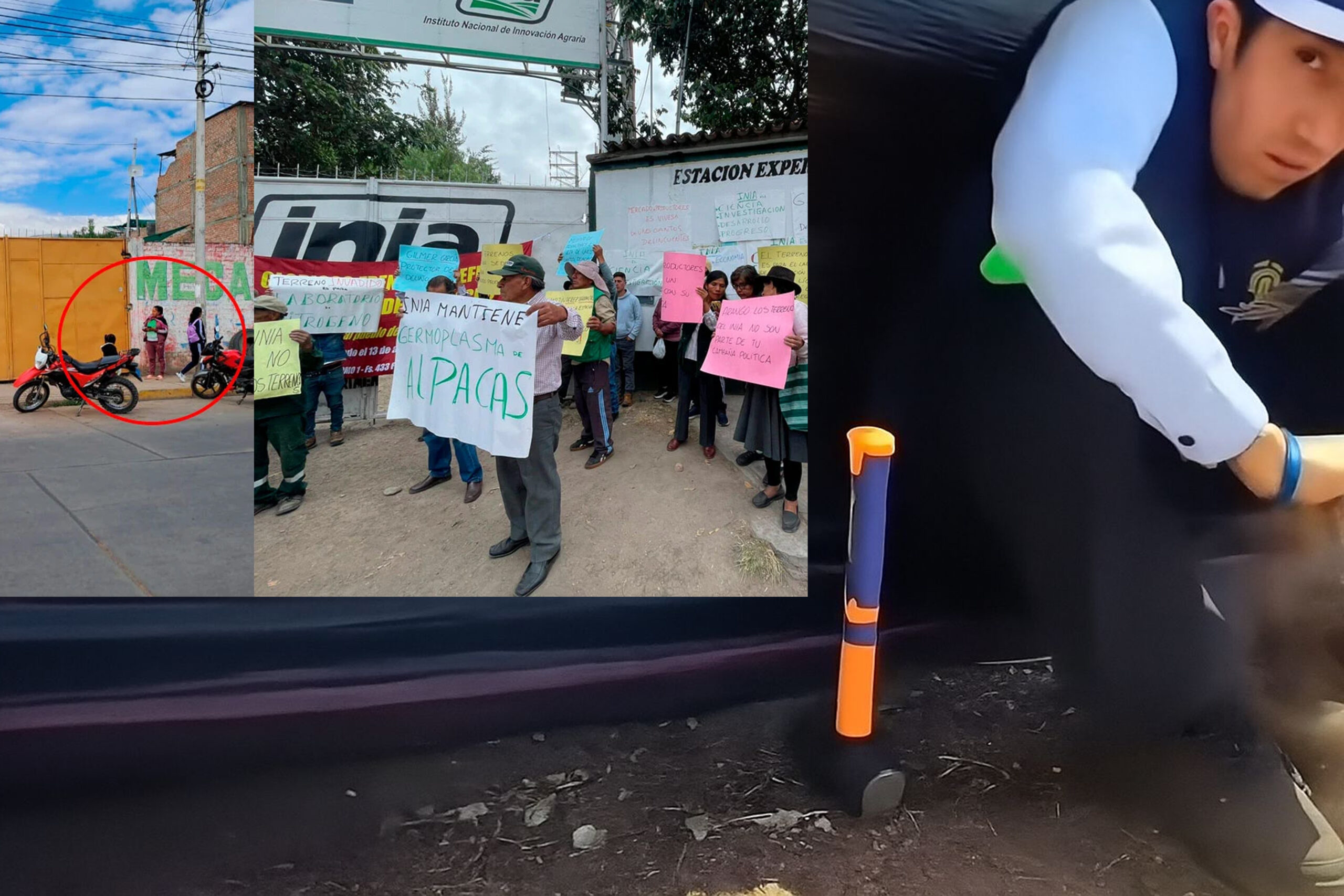 Huamanga: Periodistas fueron agredidos durante cobertura de invasión de terrenos públicos