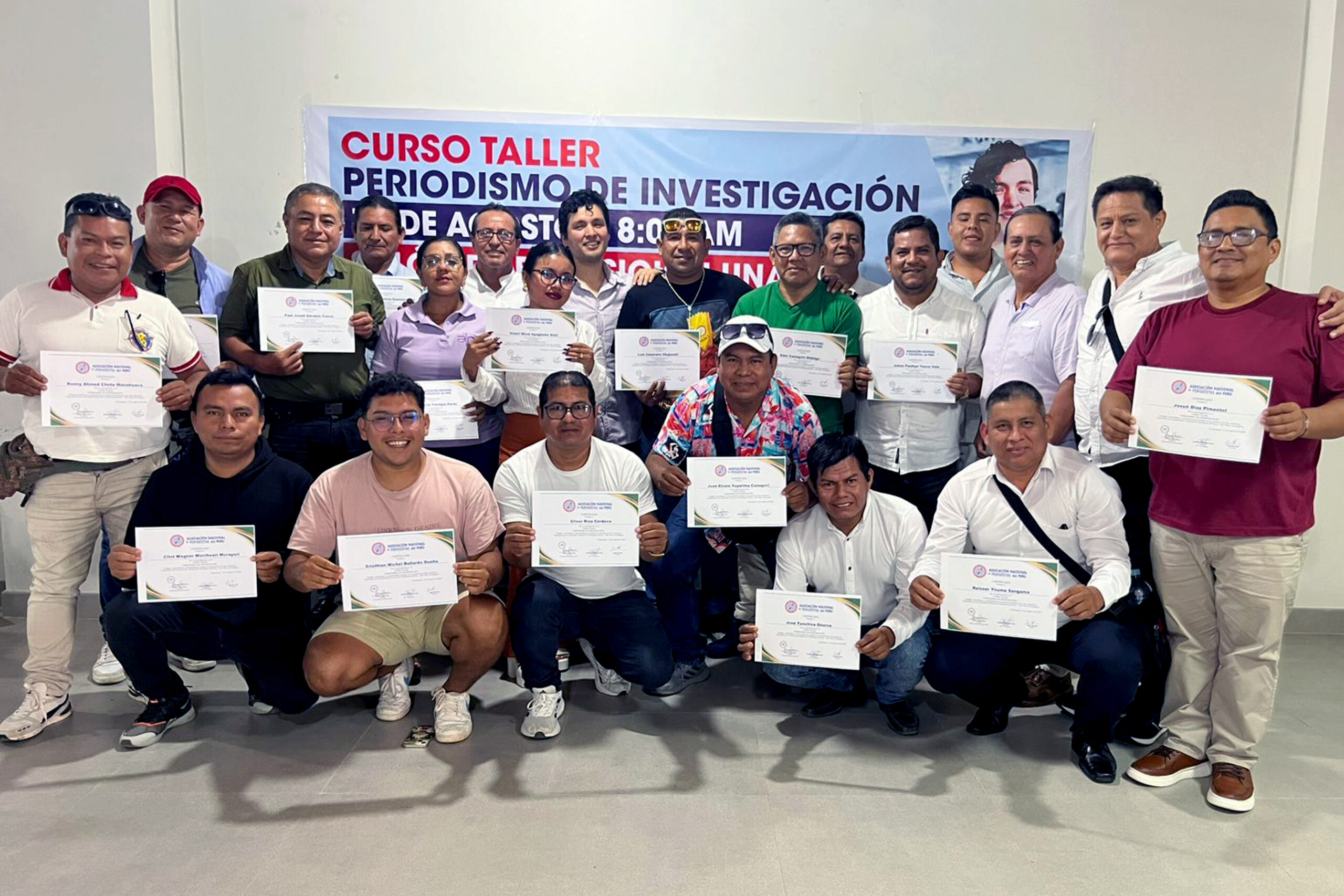 ANP Yurimaguas desarrolló taller sobre periodismo de investigación