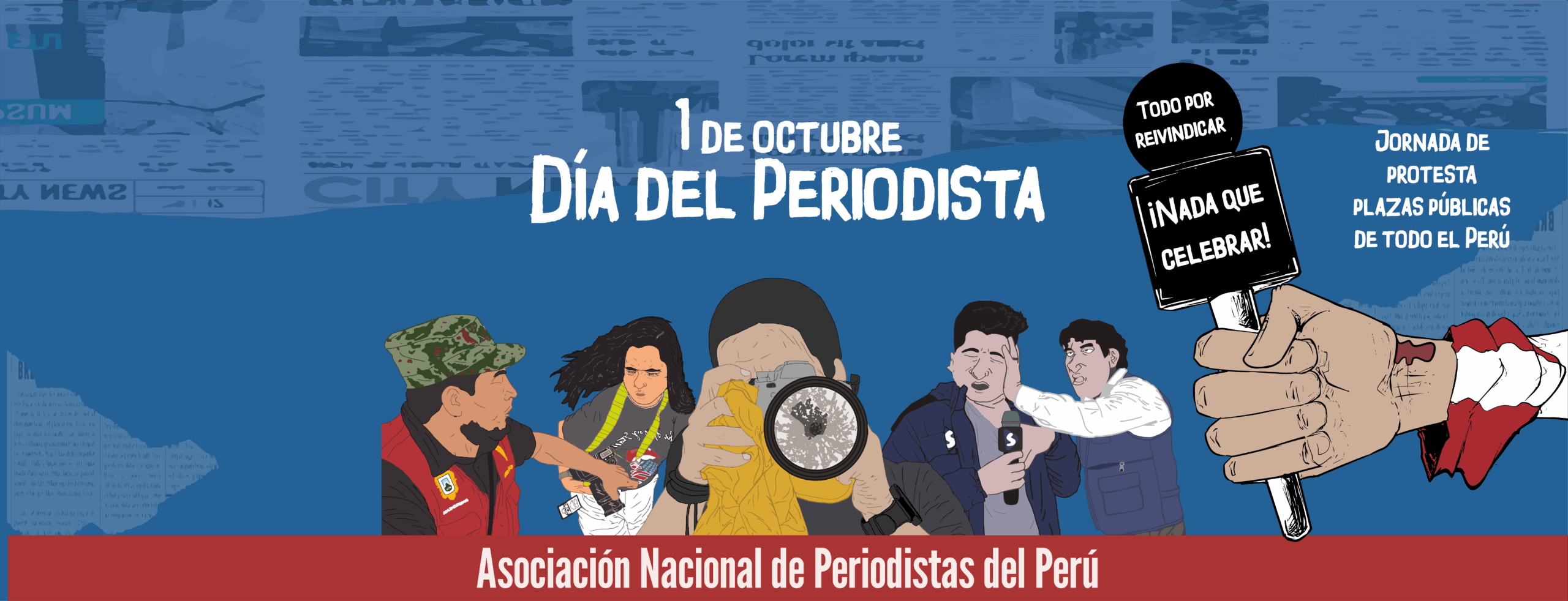 Mensaje | 1 de octubre: Día del Periodista ¡Nada que celebrar, todo por reivindicar!