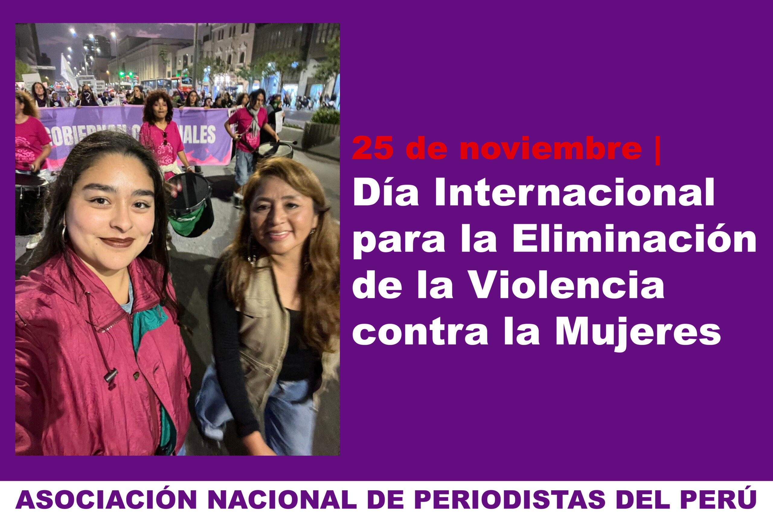 ANP acompaña Día Internacional para la Eliminación de la Violencia contra las Mujeres