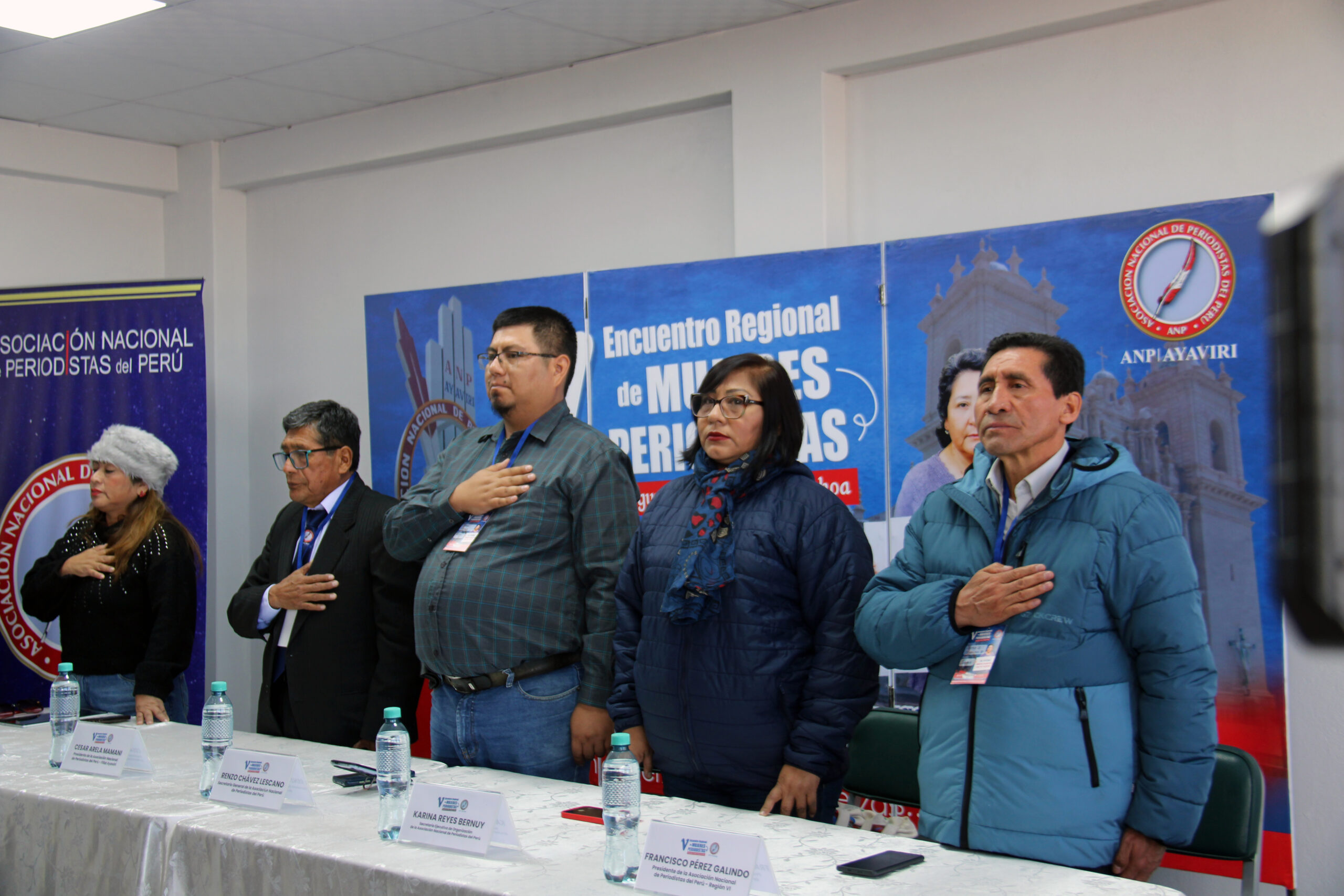 Ayaviri: V Encuentro Regional de Mujeres Periodistas de Puno inició con acto inaugural