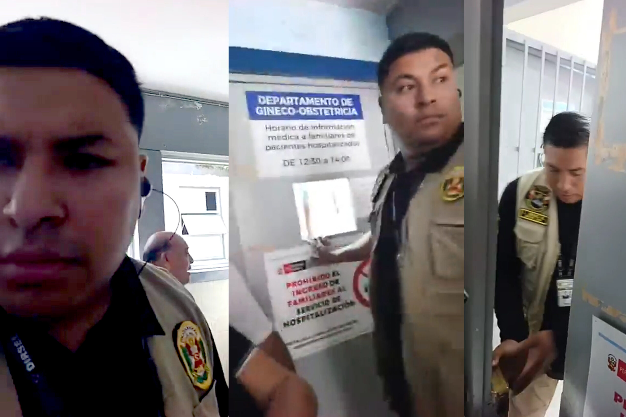 Santa: Seguridad de ministro de Salud agrede y obstaculiza labor de periodistas